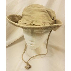 Windriver Unisex  Bucket Hat Cotton Size M/L Hiking Walking Camping Strap